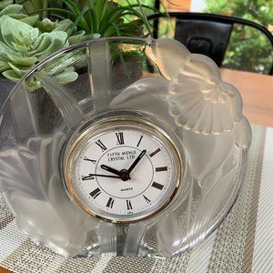 Fifth Avenue Crystal LTD Quartz Desk Clock